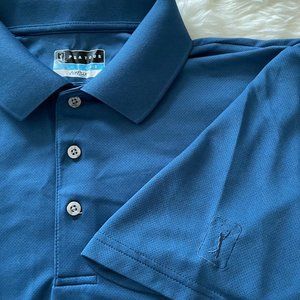 PGA Tour Blue Polo Golf Shirt